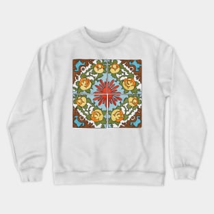 Talavera Golden Roses Crewneck Sweatshirt